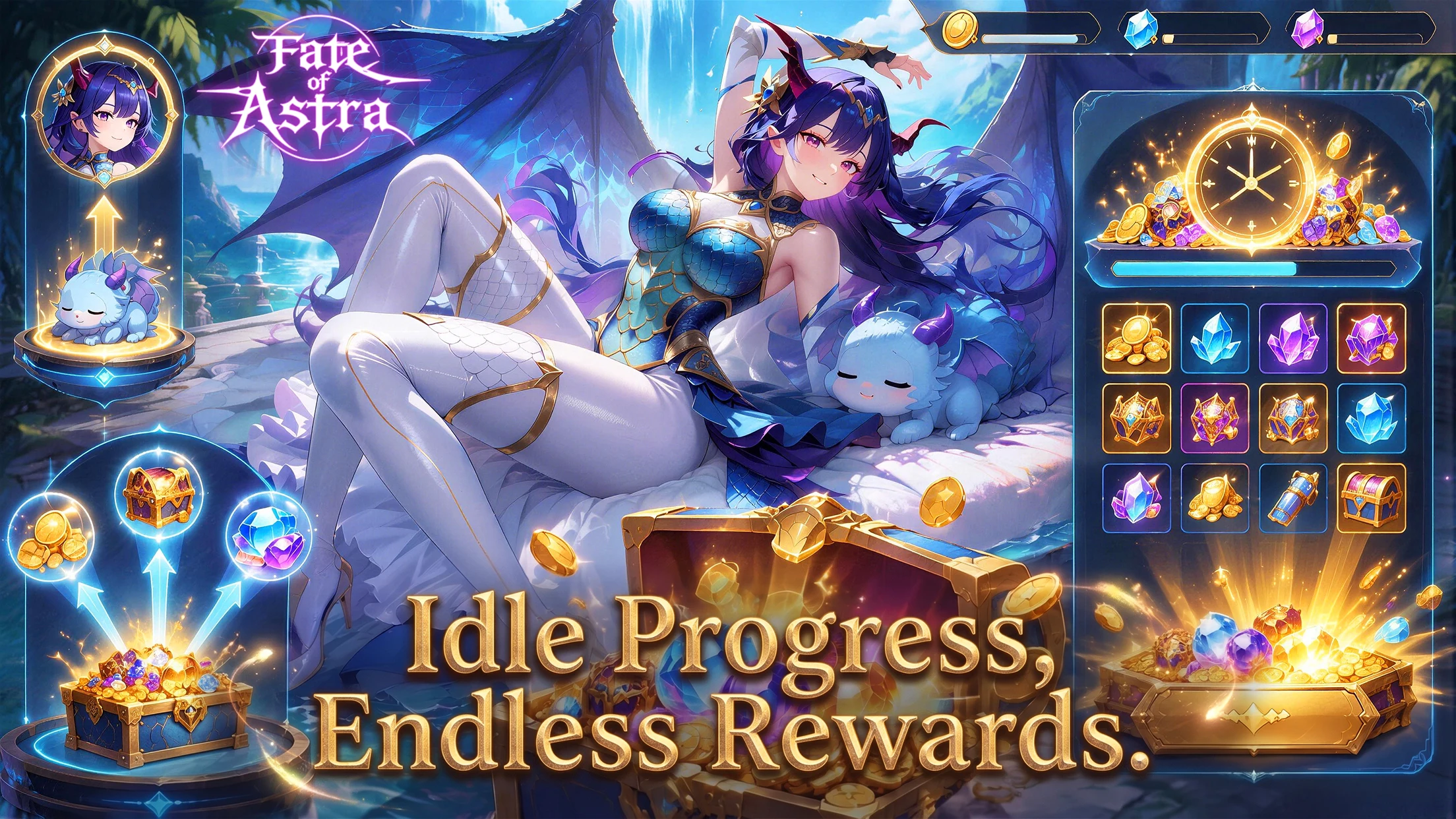 Fate of Astra: Idle RPG screenshot